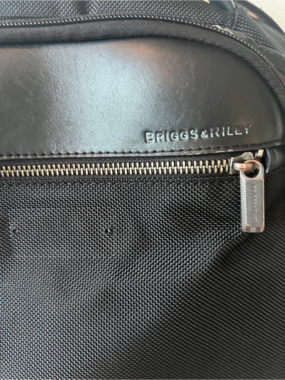 Briggs & Riley Black Slim Backpack - Picture 2 of 11